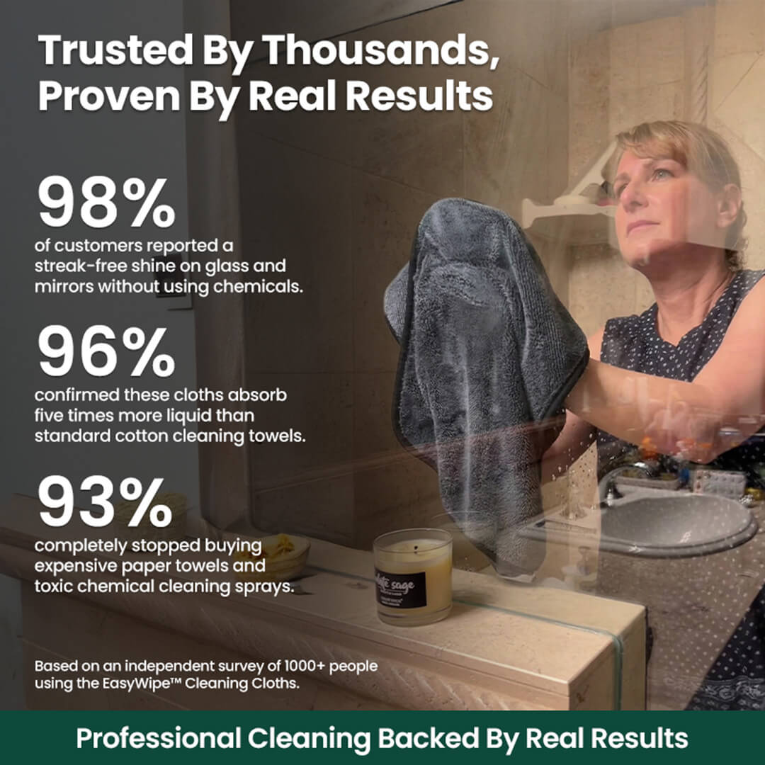 EasyWipe™ Cleaning and Drying Cloths